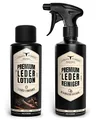URBAN FOREST Leder Lotion Lederpflege (Lederlotion + Leder-Reiniger)