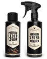 SPARSET Premium Lederreiniger + Leder Lotion 2X 500ml