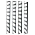 APC - Kabelführungsplatte für Schaltschrank - Schwarz - 48U (Packung mit 4)