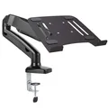 Gasfeder Laptop Tisch Halterung schwenkbar neigbar mit Notebook Tablet PC Ablage