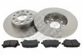 MAPCO Bremsensatz Hinten 47837 für AUDI - SEAT - SKODA - VW