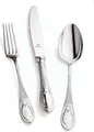 WILKENS 30-tlg.Besteck Set Straßburger Empire 180g Royal Versilberung