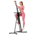 Hop-Sport Vertical Climber & Stepper mit Display, Klappbar und Verstellbar Treppensteiger, Fitnessgeräte für Zuhause, Ideal für Ganzkörpertraining, 120 kg Max. Belastbarkeit