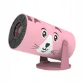 KIANO Kid Cat Kinderprojektor HD 720p | Android | WLAN | HDMI USB AV | Keystone Auto & Manuell | 3W Lautsprecher | LED Beamer für Kinderzimmer – Rosa