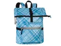 fabrizio® Einkaufstrolley "Helena Vera" Rucksack Rolltop, 16.5 l, Reflektor-streifen auf dem Frontfach