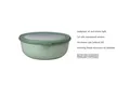 Multi Bowl 350ml Mepal Cirqula Nordic Black Mikrowellen- & Kühlschrank-Box