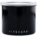 Planetary Design Airscape Edelstahl-Kaffeebehälter – Vorratsbehälter für Lebensmittel – patentierter luftdichter Deckel – Erhaltung der Lebensmittelfrische durch überschüssige Luft (klein, schwarz)