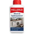 MELLERUD Wasch & Spülmaschinen Reiniger & Pflege | 1 x 0,5 l | Wirkungsvolles Mittel zur Entkalkung und Pflege von Wasch- und Spülmaschinen