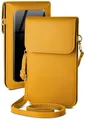 moex Handyhülle moex® CitySling für Samsung Galaxy S23, Handytasche zum Umhängen kleine Handtasche mit Handyfach Touch-Fenster