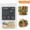 Ruthex M6 threaded insert - Rx-M6x6,8 - 25 pcs (Ersatzteile) (GE-M6x68-001)
