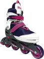 Best Sporting Inliner für Kinder 5-fach größenverstellbar in lila/pink I Inline Skates Kinder I robuste und hochwertige Kinder Inliner mit Bremse I Inliner Kinder mit 4 Rollen I Inliner Mädchen