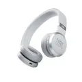 JBL Live 460 NC kabelloser On-Ear Bluetooth-Kopfhörer - Weiß