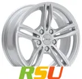 Avus Racing AC-MB3 hyper silver 7.5x17" ET32 LK5 120 ML 72.6 Alufelgen 17 Zoll