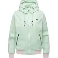 Ragwear Outdoorjacke Nuggeta Summer YOUMODO Lässige Übergangsjacke mit Kapuze grün S (36)