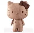 Boyhood Dekoobjekt boyhood Holzskulptur Hello Kitty Oak (22cm)
