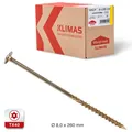 WKCP Tellerkopfschrauben Konstruktionsschrauben für Holz Ø6/8/10 TORX KLIMAS