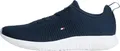 Tommy Hilfiger Herren Runner Sneaker Corporate Knit Rib Runner Sportschuhe, Blau (Desert Sky), 41