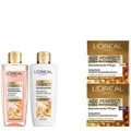 4tlg. Loreal Gesichtsreinigung | Creme Tag&Nacht | Age Perfect Extra Reichhaltig