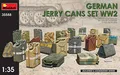 MiniArt 35588 1:35 WW2 Kanister-Set Deut. (24) - Modellbau, Plastik Bausatz, Basteln, Hobby, Kleben, Modellbausatz, Zusammenbauen, unlackiert, Grau