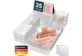 uandu home Organizer Schubladen Organizer, Schreibtisch Organizer, Organizer Schubade (Küchen Organizer, Schminktisch Organizer, Make up Organizer, 25 St., Schubladentrenner, Badezimmer Organizer, Organizer Küche), 4 verschiedenen Größen Enthält 100 Stück Rutschfeste Silikon Gummifüße
