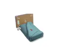 Babydecke Baby Strickdecke, Babydecke, %100 Bio Baumwol, 80x100cm, Rauchblau, Little Dedi