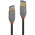 Lindy 36763 USB Kabel USB 3.2 Gen 1 (3.1 Gen 1) 3 m USB A 5 Gbit/s Schwarz