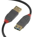 LINDY 36763 3m USB 3.0 Typ A Verlängerungskabel, Anthra Line