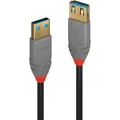 Lindy USB 3.2 Gen 1 Verlängerungskabel Anthra Line, USB-A Stecker > USB-A