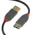 LINDY 36763 3m USB 3.0 Typ A Verlängerungskabel, Anthra Line 3 m