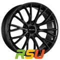 MAK München matt black 8.5x20" ET30 LK5 120 ML 72.6 Alufelgen 20 Zoll