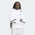 adidas Sportswear Kapuzensweatshirt ADIDAS Z.N.E. ZIP HOODIE weiß M (38/40)