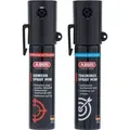 ABUS Tierabwehrspray ABUS SDS80 Mini Abwehrspray, hochwirksames Pfefferspray, verschd. Sets schwarz