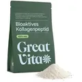GreatVita Bioaktives Kollagen Pulver 1600g | Hydrolysat Peptide Typ 1+3