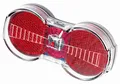 LED Fahrrad Dynamo Rücklicht BUMM Flat S-Plus 80 mm standlicht Linetec