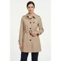 Tommy Hilfiger Langjacke HERITAGE SINGLE BREASTED TRENCH mit den typischen Trenchcoat-Details beige|braun M