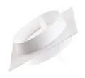 Wandflansch Rohrverbinder 125mm  Weiß PVC Verbinder mit Rückstauklappe  Kunst...