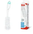 NUK Flaschenbürste 2 in 1 zur Reinigung von Babyflaschen und Trinksaugern
