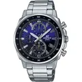CASIO EDIFICE Herrenuhr EFV-600D-2AVUEF 10 BAR - Silber/Blau