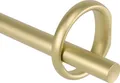 Moderne ausziehbare Vorhangstange, gold, 107-305 cm, Metall