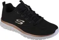 Skechers WIP 12615/BKGD in Black color size 36