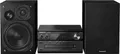 Panasonic SC-PMX94 Stereoanlage AUX, Bluetooth, DAB+, CD, UKW, High-Resolution Audio 2 x 60W Schwarz