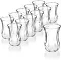 Pasabahce Türkische Teegläser Teeglas Tee Glas "Optik" 12er-Set
