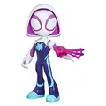 Marvel Spidey und Seine Super-Freunde – 22,5 cm supergroße Ghost-Spider Action-Figur mit beweglichem Kopf & Armen, Web-Zubehör, für Kinder ab 3 Jahren, bekannt aus Disney+