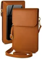 moex Handyhülle moex® CitySling für Samsung Galaxy A51, Handytasche zum Umhängen kleine Handtasche mit Handyfach Touch-Fenster