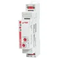 RELPOL RPC-1E-UNI - Zeitrelais, 1 Kontakt, Einschaltverzögerung, 12V bis 240V AC/DC 16 A 8 Zeitbereiche