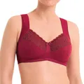 Anita - Havanna - Entlastungs BH ohne Bügel (110A Dark red)