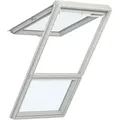 VELUX Dachfenster Lichtlösung GPL GIL LICHTBAND Holz weiß lackiert THERMO Klapp-Schwingfenster, 94x118/92 cm (PK06)