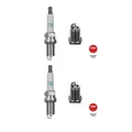 2x NGK 95609 Zündkerze für Opel Corsa D S07 Chevrolet Volt