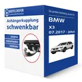 Oris Anhängerkupplung schwenkbar für BMW X3 Typ G01 / F97 / G08 AHK