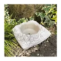 Pflanzschale XL Pflanztopf Pflanzschale Blumentopf Übertopf Kissen Design ca.4300g